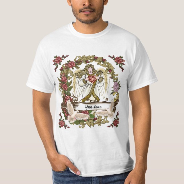 T-shirt Angel Rose chrétien (Devant)