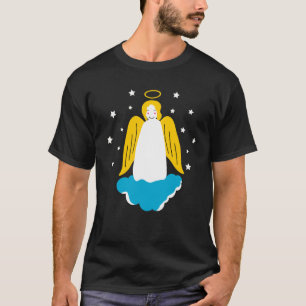 T-shirt Angel sur un nuage