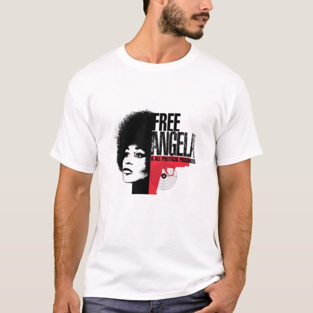 T-shirt Angela Yvonne Davis (Devant)