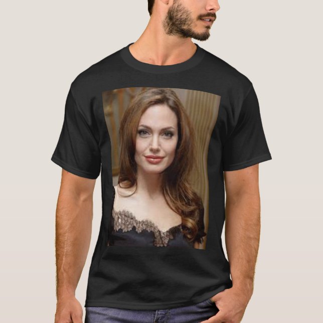 T-shirt Angelina Jolie - Poster   (Devant)