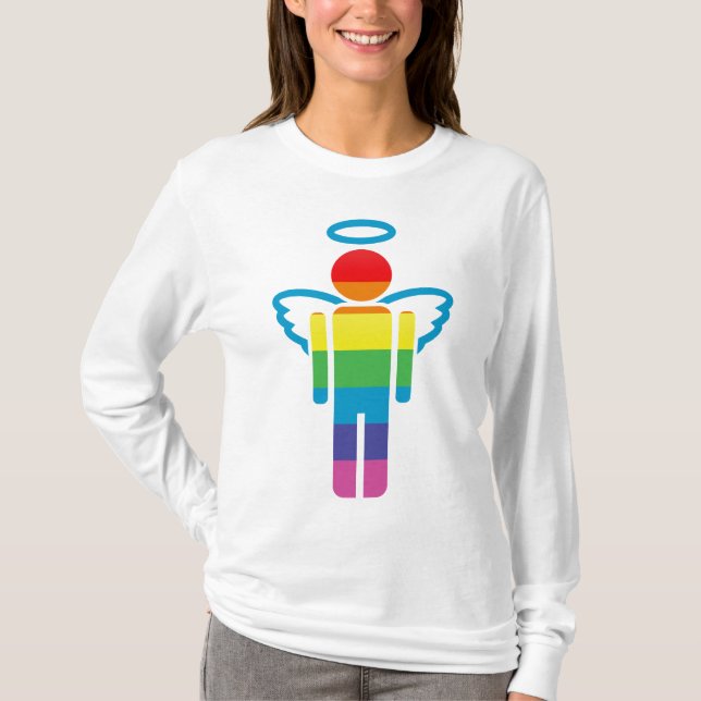 T-shirt angélique. (Devant)