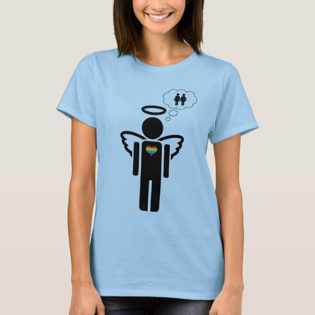 T-shirt angélique (Devant)