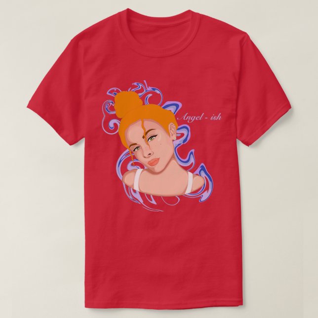 T-shirt Angelish (Design devant)