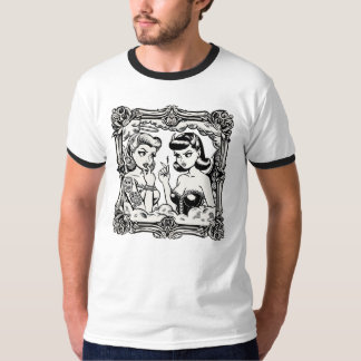T-shirt Angels and devil consult