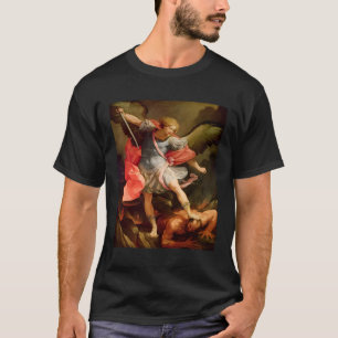 T-shirt Angels Archangel Michael Défaite Satan Christian
