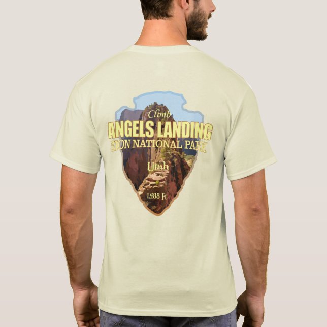 T-shirt Angels Landing (flèche) (Dos)