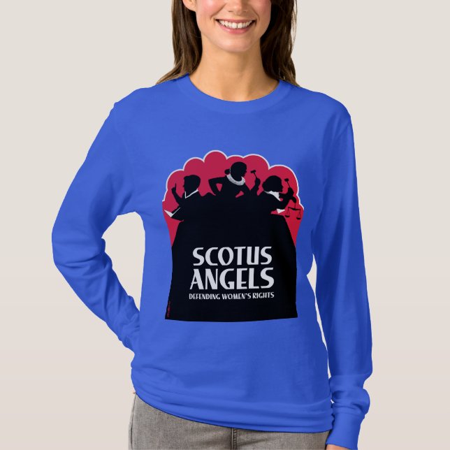 T-shirt Anges de SCOTUS - non-violents (Sans Arme à feu) (Devant)