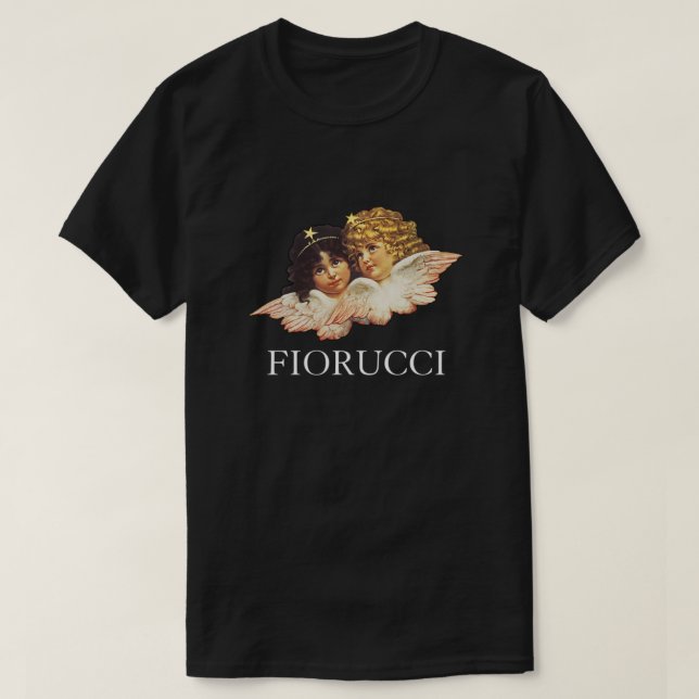 T-shirt Anges vintages Fiorucci  (Design devant)