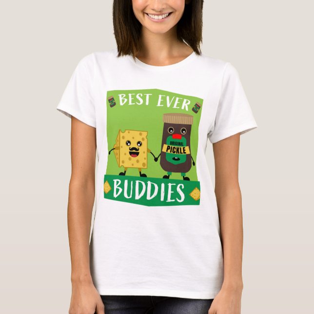 T-Shirt Anglais Amateur De Fromage Au Cheddar Et D (Devant)