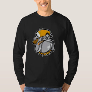 T-shirt Anglais Bulldog Love mignon Bully Chien Maman Fill