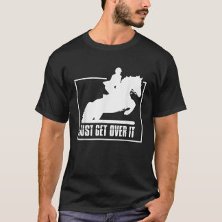 T-shirt Anglais Chasseur Jumper Girl Cheval équitation T S
