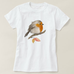 T-shirt Anglais Robin Bird