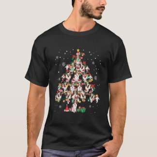 T-shirt Anglais Springer Spaniel Christmas Tree Spaniel Ch