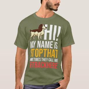 T-shirt Anglais Springer Spaniel Dog Gift Puppies Propriét