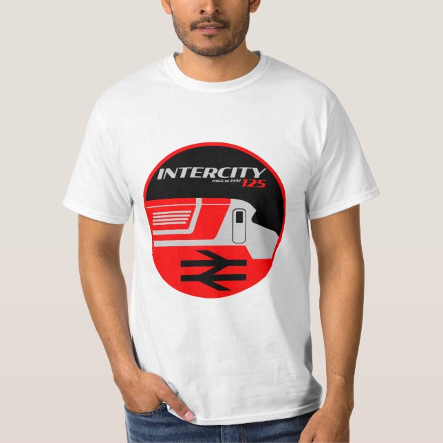 T-shirt Anglais Train Intercity Classic (Devant)