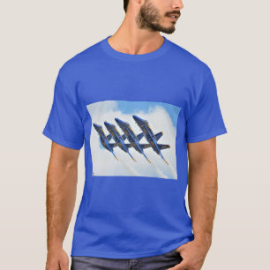 T-shirt Angles bleus