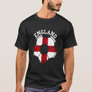 T-shirt Angleterre Bal de football Anglais Pride Angleterr