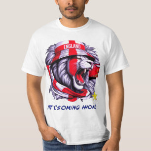 T-shirt Angleterre C'est rentré Lion Roar Euro Football