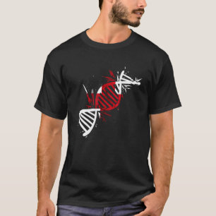 T-shirt Angleterre DNA Molecule Anglais Roots Angleterre D