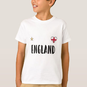T-shirt Angleterre Fan Shirt Anglais Drapeau