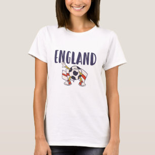 T-shirt Angleterre Fan Shirt Anglais Drapeau