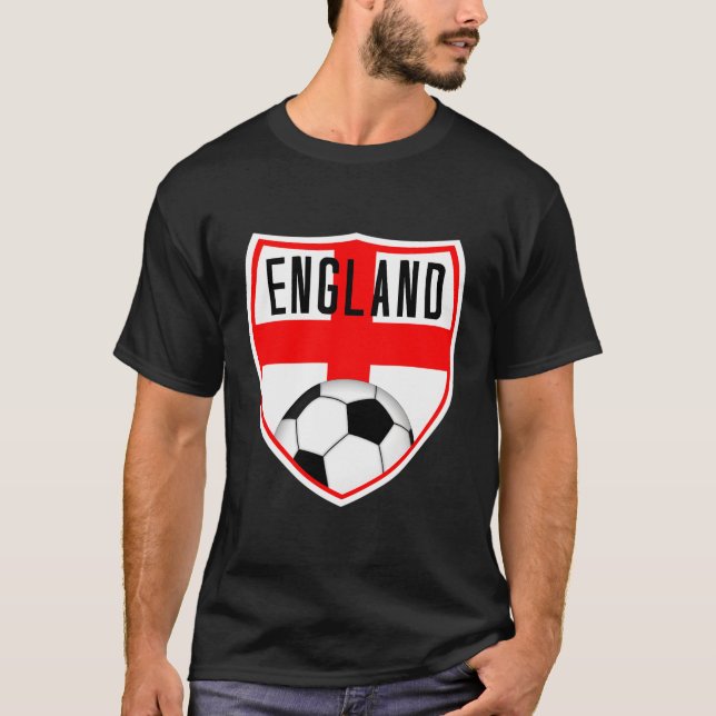 T-shirt Angleterre Football anglais Jersey Crest (Devant)