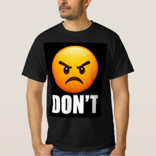 T-Shirt Angry Emoji NE FAIS PAS