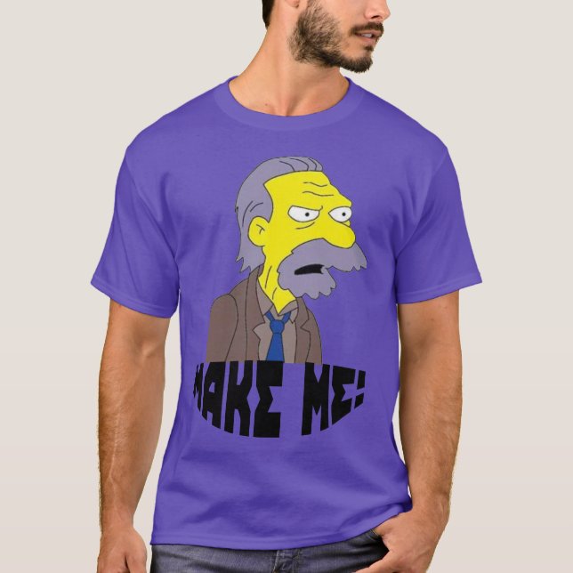 T-shirt Angry old man (Devant)
