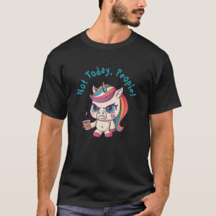 T-shirt Angry Unicorn