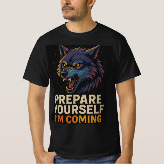 T-shirt Angry Wolf