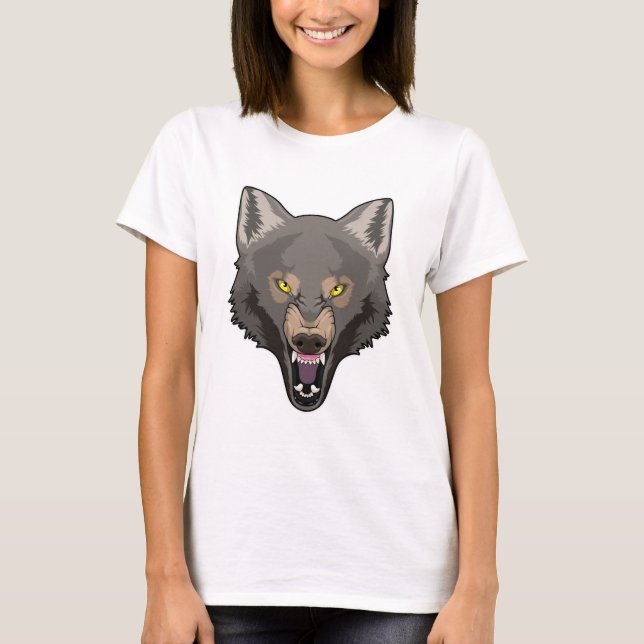 T-shirt Angry Wolf (Devant)