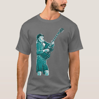 T-SHIRT ANGUS JEUNE ROCK N ROLL
