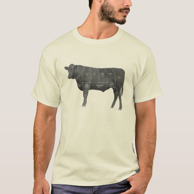 T-shirt Angus noir (Devant)