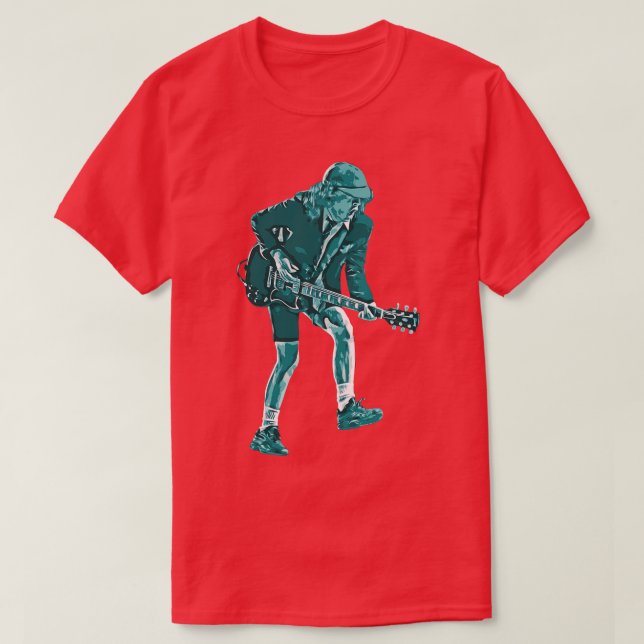 T-SHIRT ANGUS YOUNG WALK (Design devant)