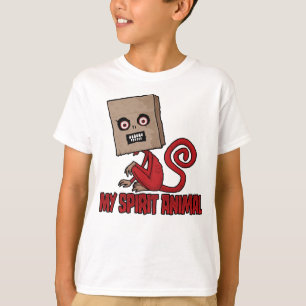T-shirt Animal à l'Esprit de Singe Masqué Maniatique