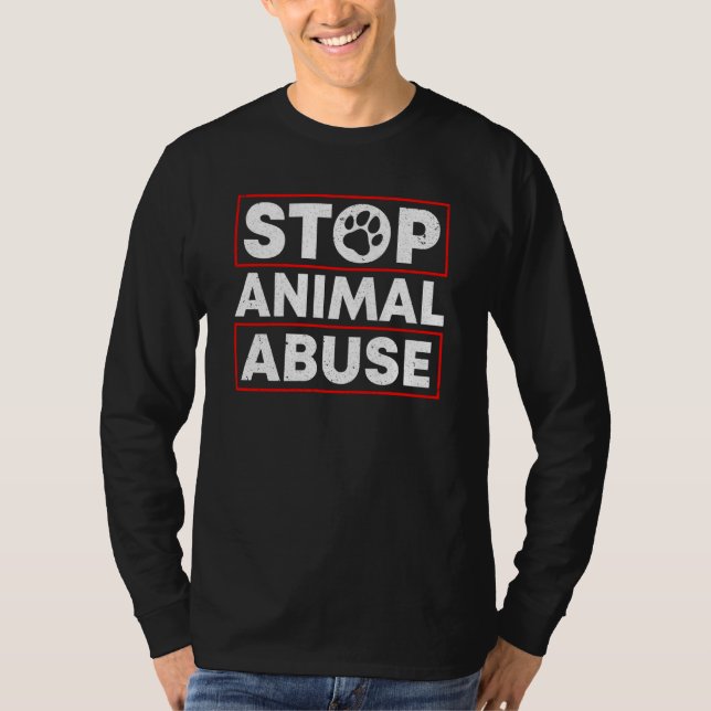 T-shirt Animal Activist Rescue Animals Conservation Rights (Devant)