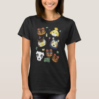 Animal Crossing Group Big Face Poster