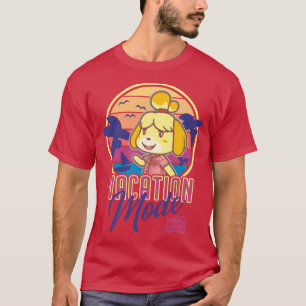 T-shirt Animal Crossing New Horizons Isabelle Mod de vacan