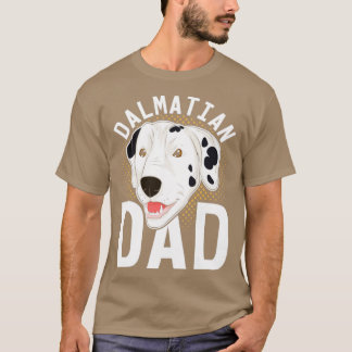T-shirt Animal Dalmatien père Chien Propriétaire Chien rac