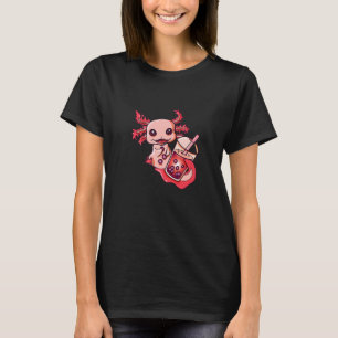 T-shirt Animal de compagnie axolotl boule de thé aquarioph