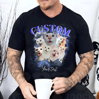 T-shirt Animal de compagnie personnalisé, Retro Graphic 90