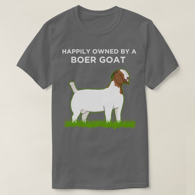 T-shirt Animal De Ferme Heureusement Propriétaire D'Un Boe (Design devant)