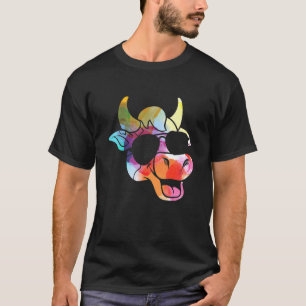 T-shirt Animal de ferme Mignon Cool Garçons Filles Vache