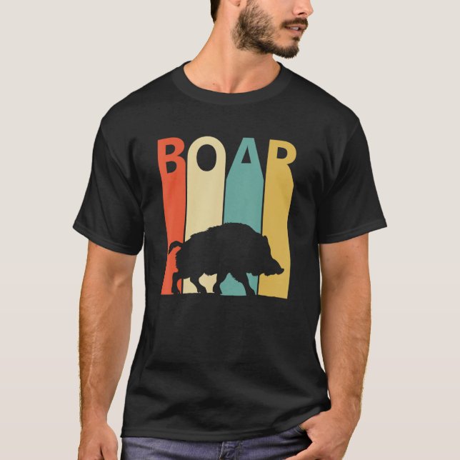 T-shirt Animal de sanglier (Devant)