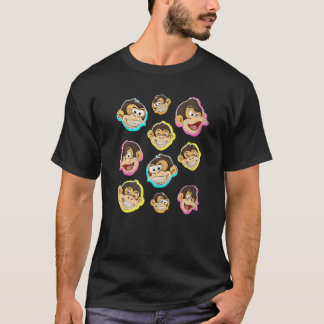 T-shirt Animal de zoo Chimpanzé Singe mignon