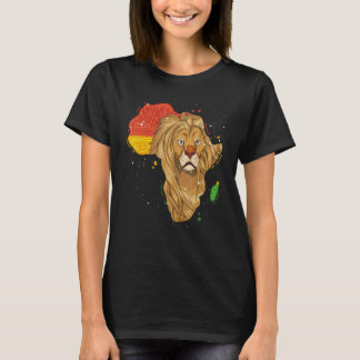 T-shirt Animal de zoo Lion Afrique Safari Animal Lion