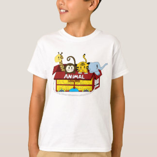 T-shirt animal d'enfants de biscuits