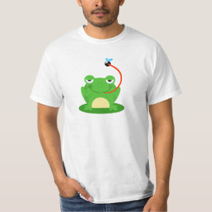 T-shirt Animal drôle amphibie de bande dessinée d'insect