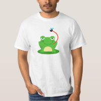 Animal drôle amphibie de bande dessinée d'insecte