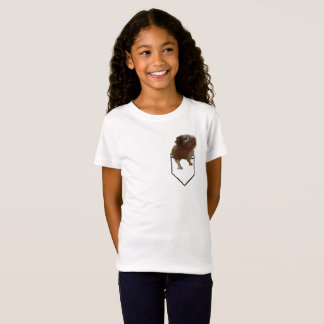 T-Shirt Animal familier de poche de Piggie